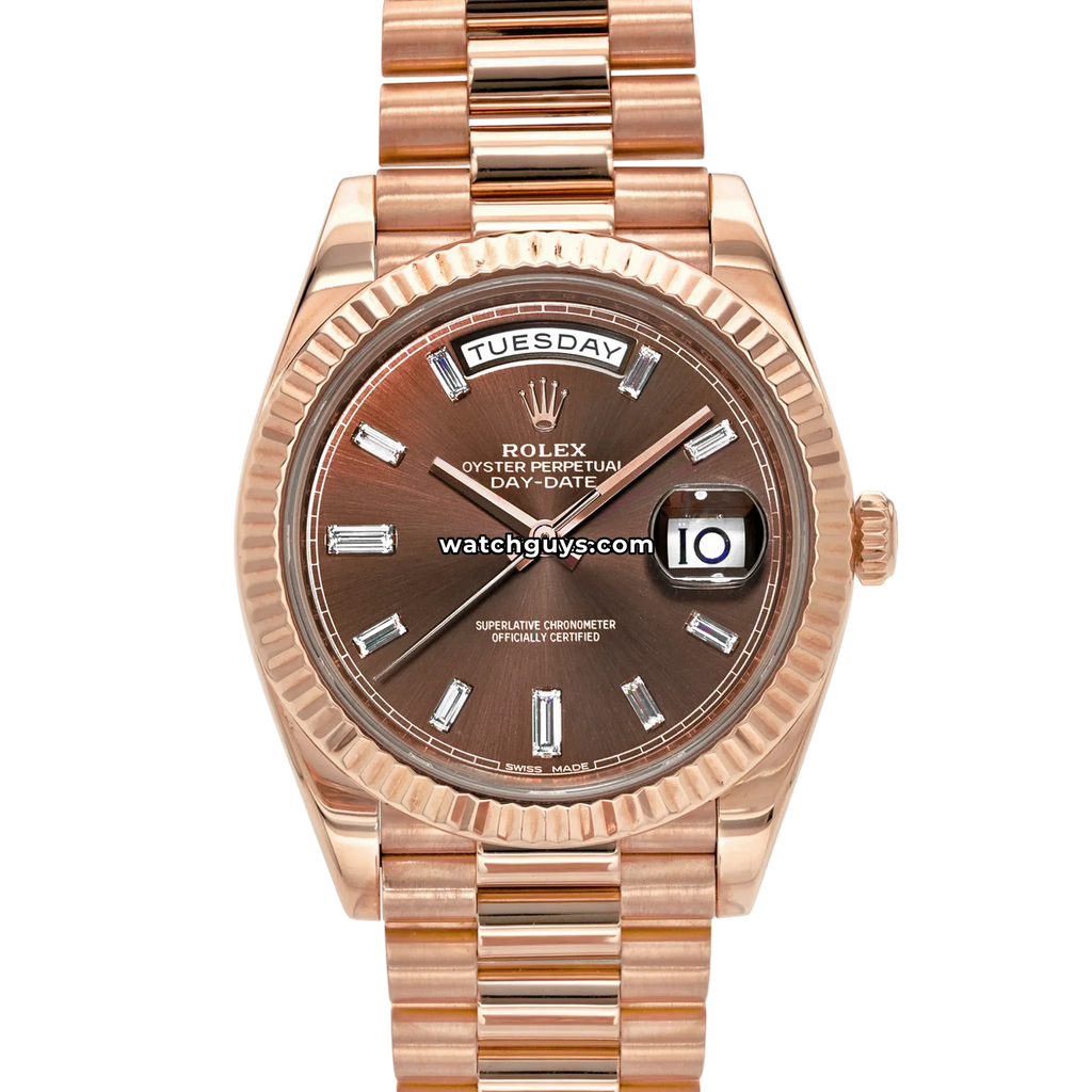 Rolex Day-Date 228235 Chocolate Diamond