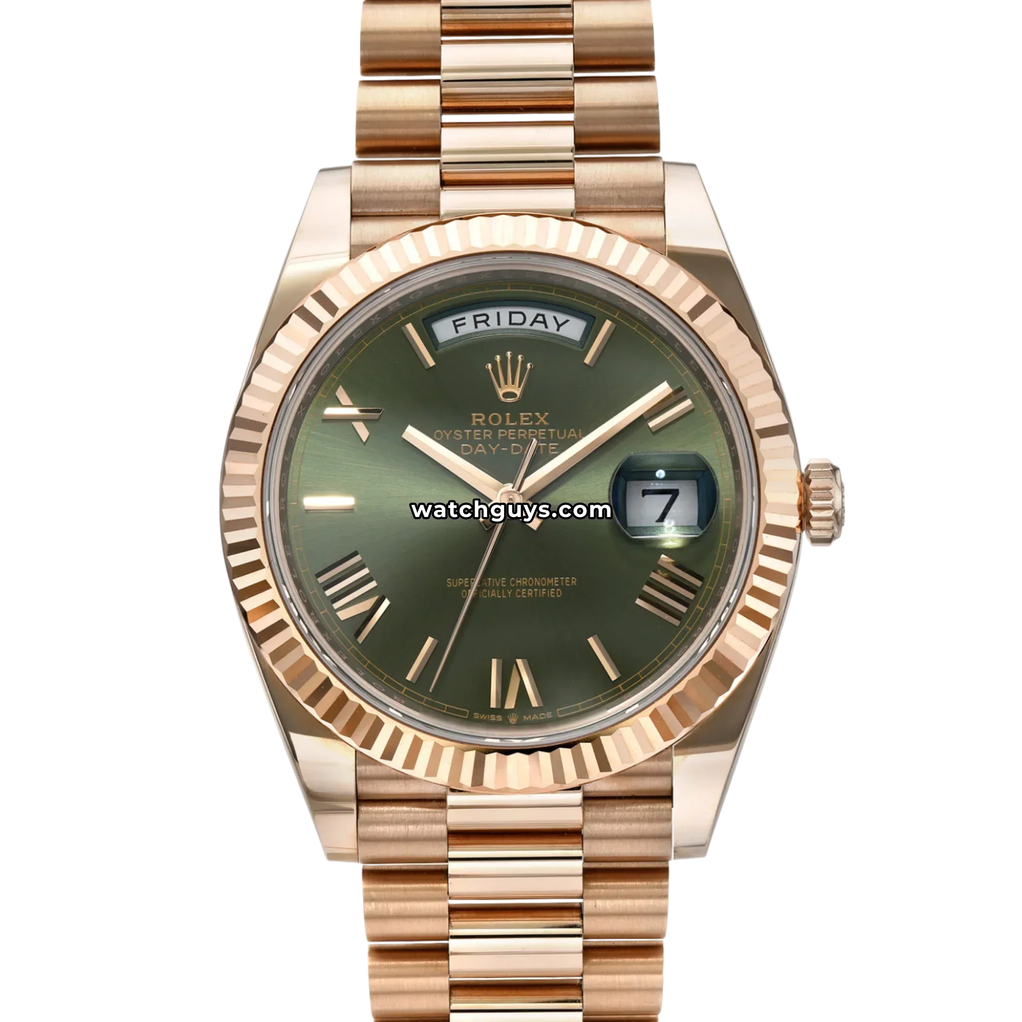 Rolex Day-Date 228235 Olive Green President