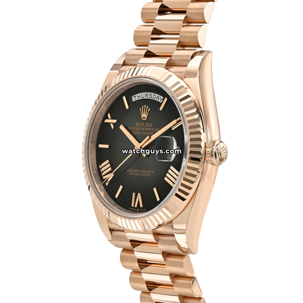 Rolex Day-Date 228235 Slate Ombre President