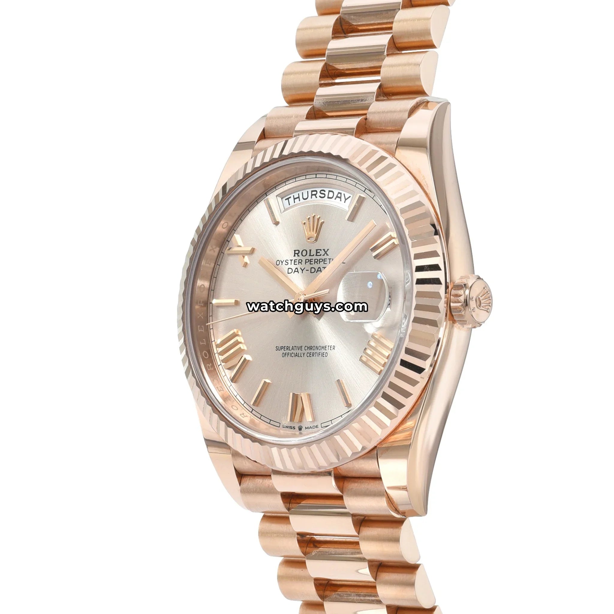 Rolex Day-Date 228235 Sundust Roman