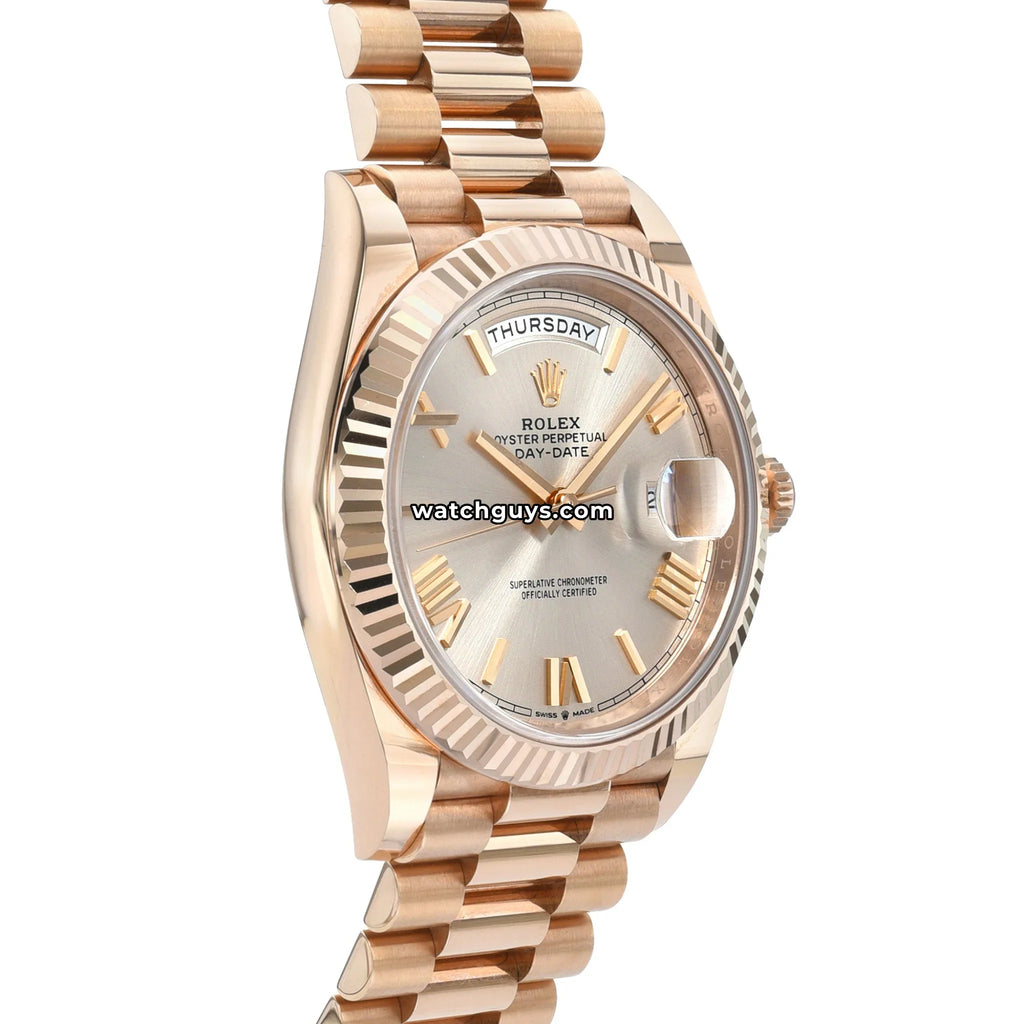 Rolex Day-Date 228235 Sundust Roman