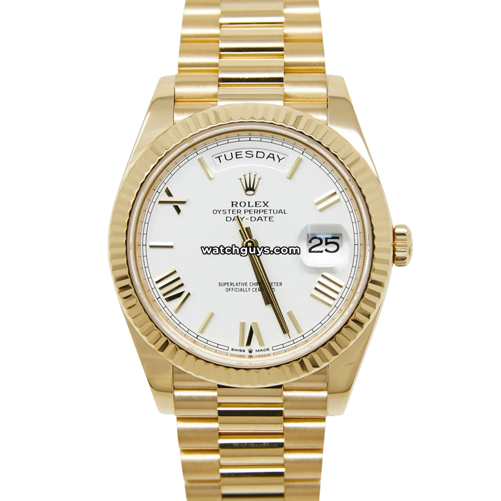 Rolex Day-Date 228238 White Roman