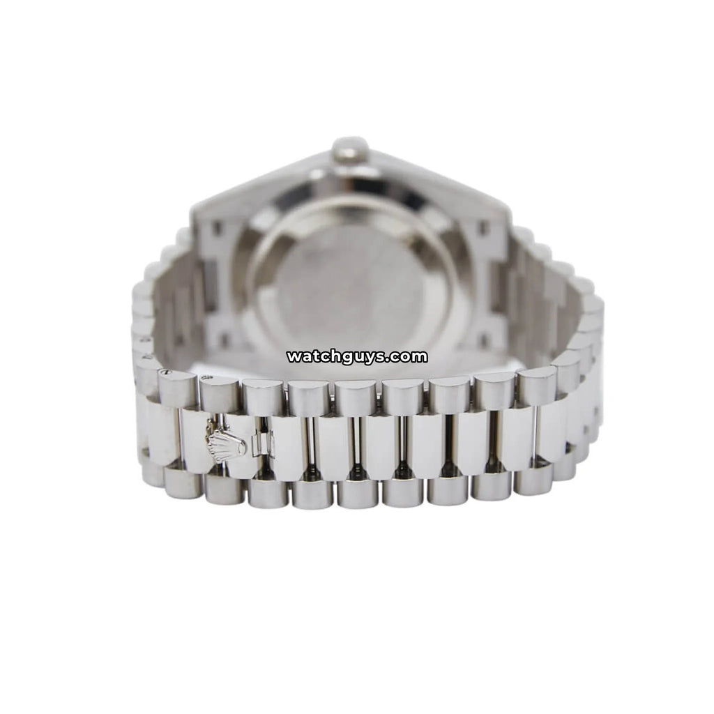 Rolex Day-Date 228239 Black 18k White Gold