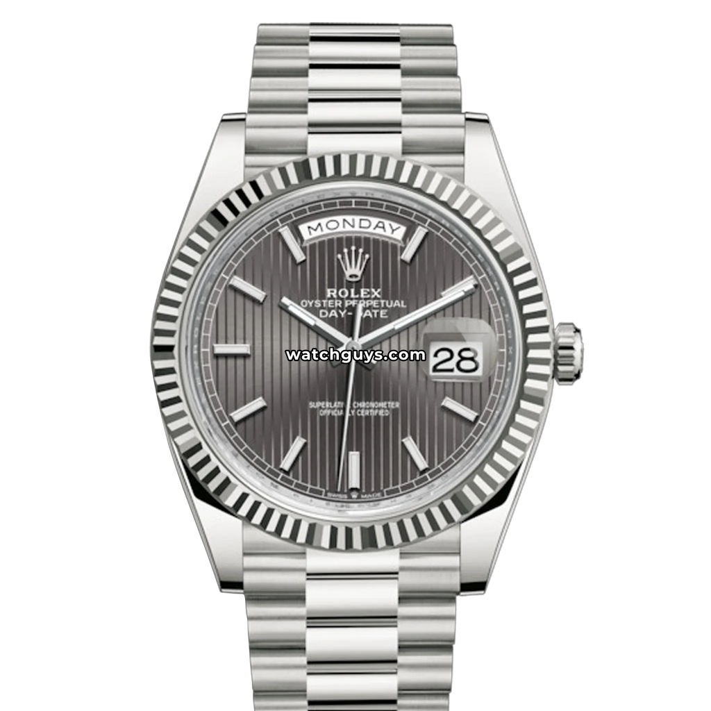 Rolex Day-Date 228239 Grey Tapestry President