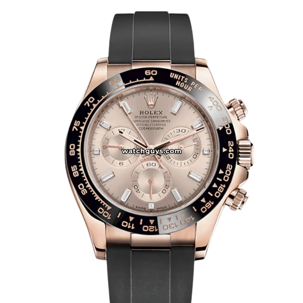 Rolex Daytona 116515LN Sundust Diamond Oysterflex