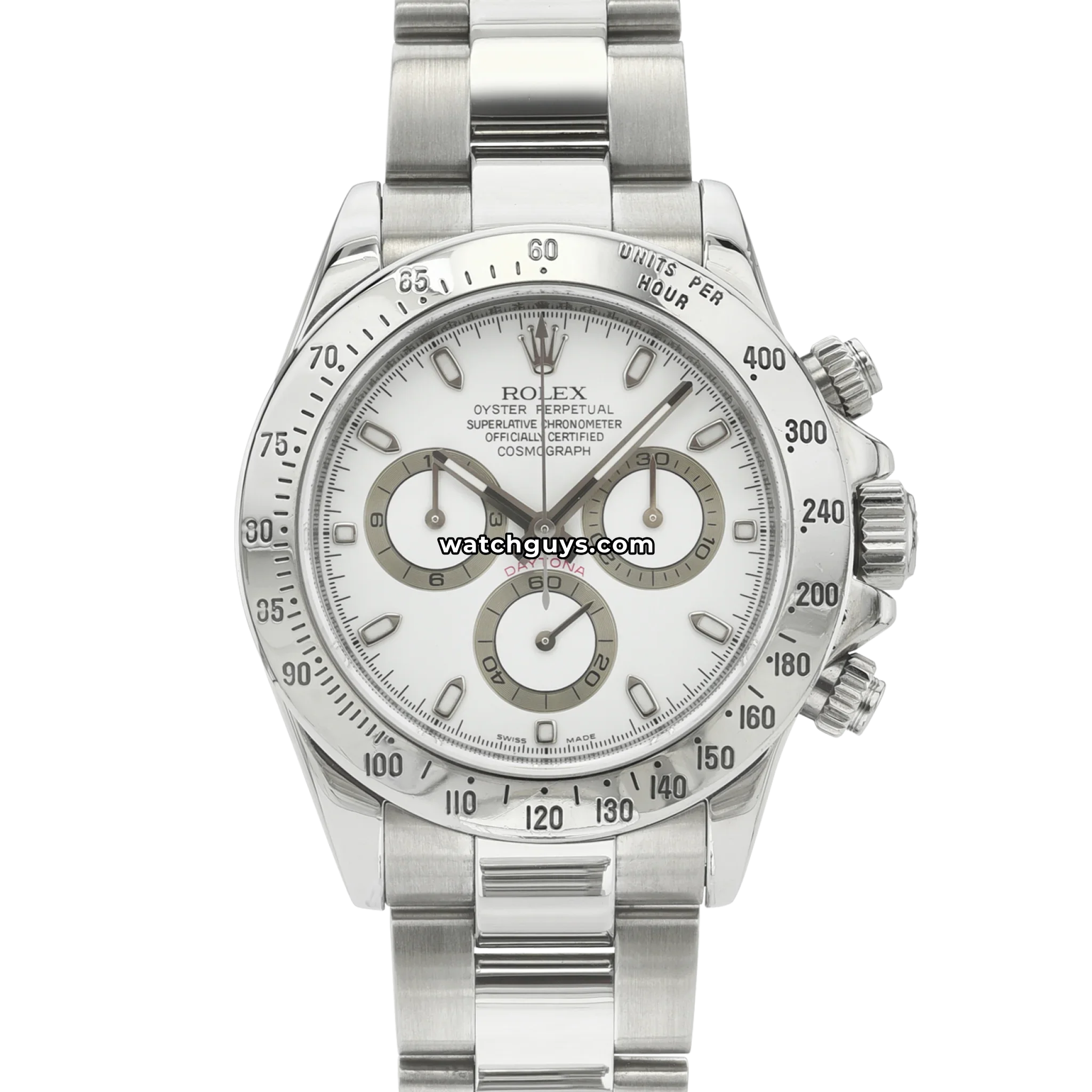Rolex Daytona 116520 White