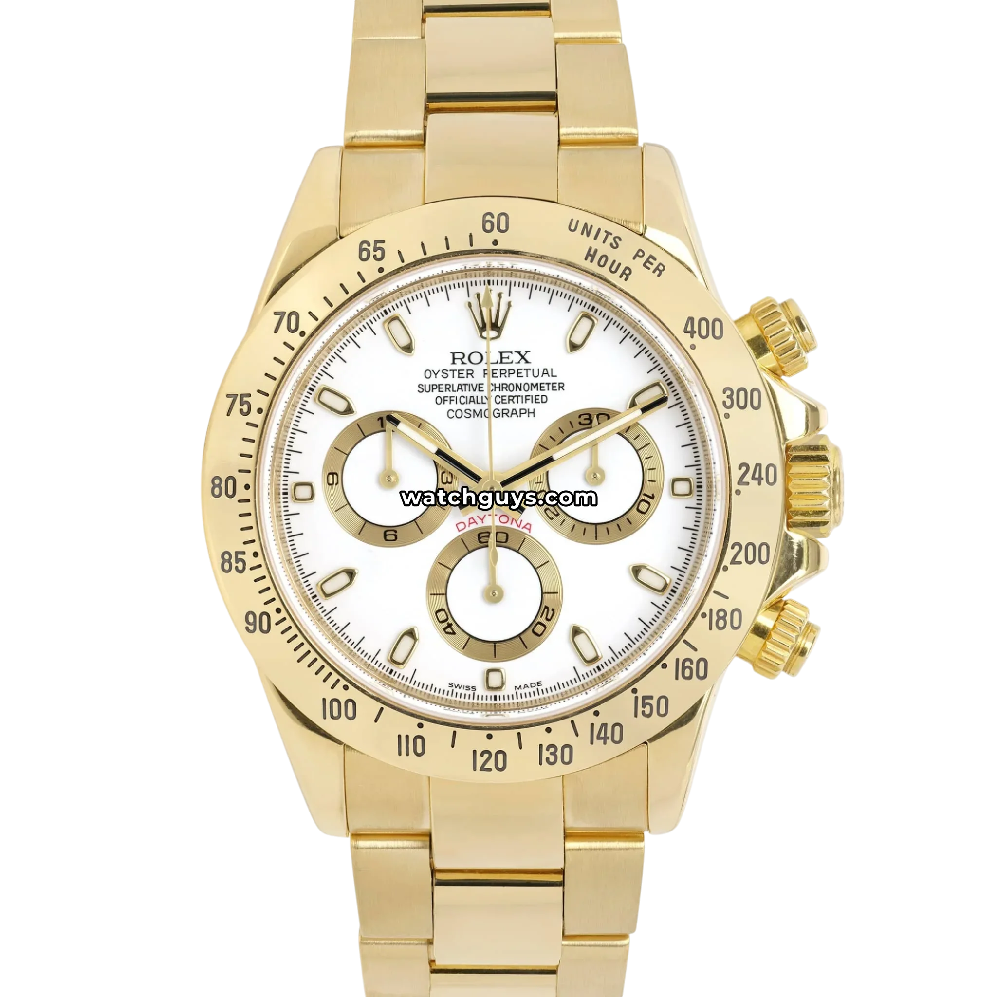 Rolex Daytona 116528 Yellow Gold