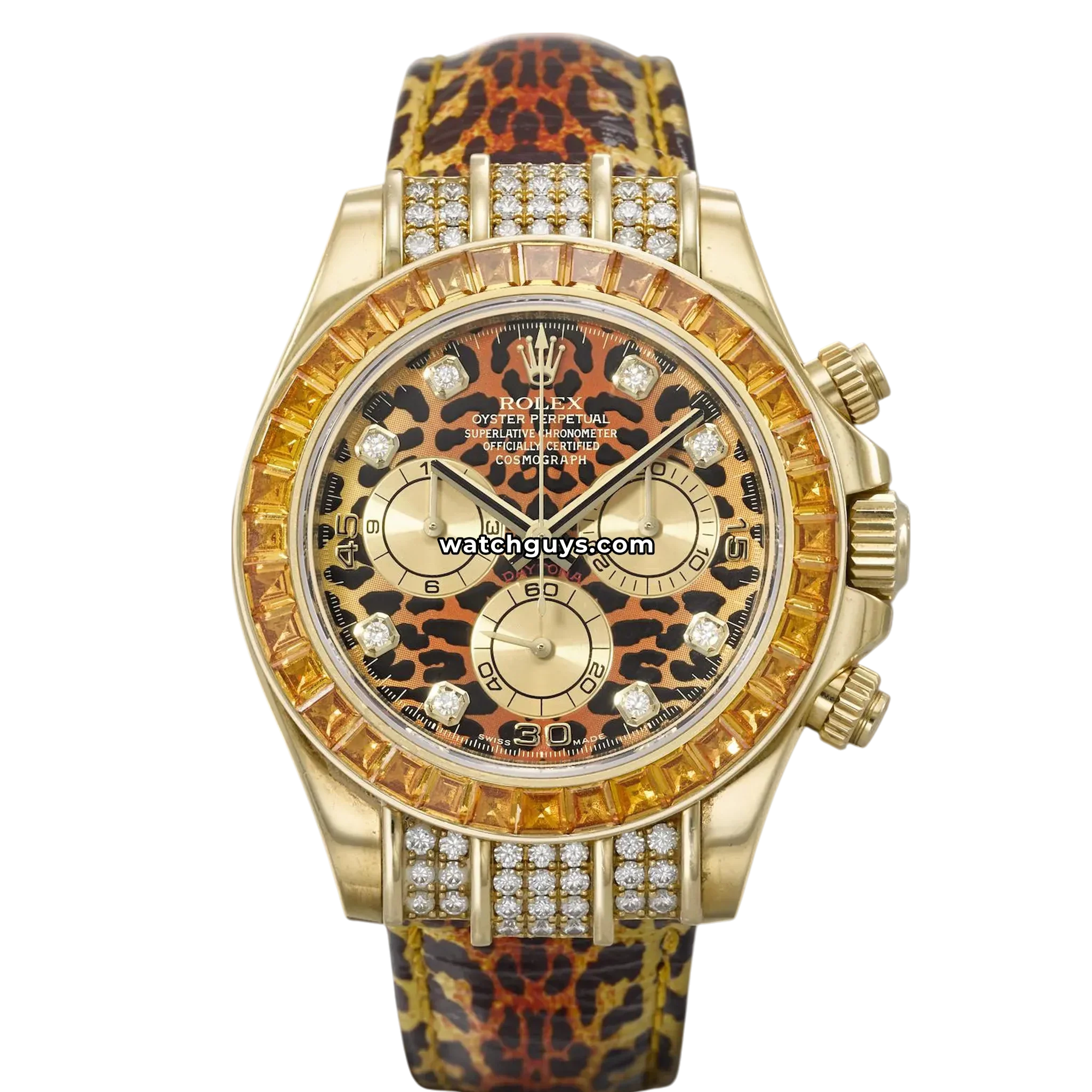 Rolex Daytona 116598SACO Leopard