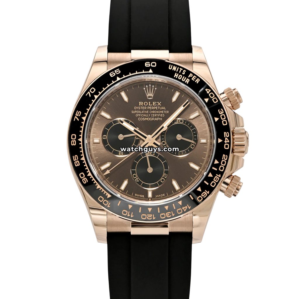 Rolex Daytona 126515LN Chocolate Index Oysterflex