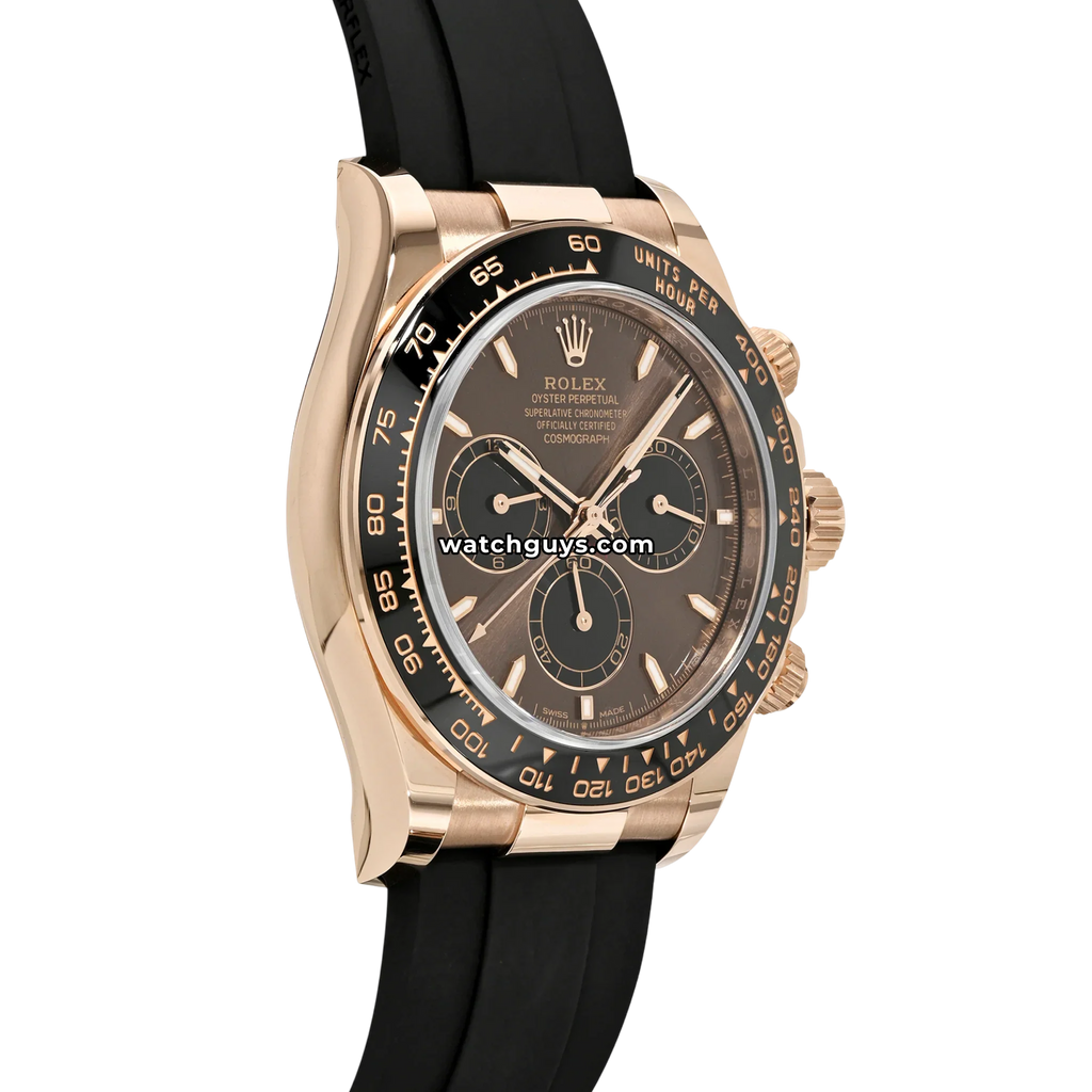 Rolex Daytona 126515LN Chocolate Index Oysterflex