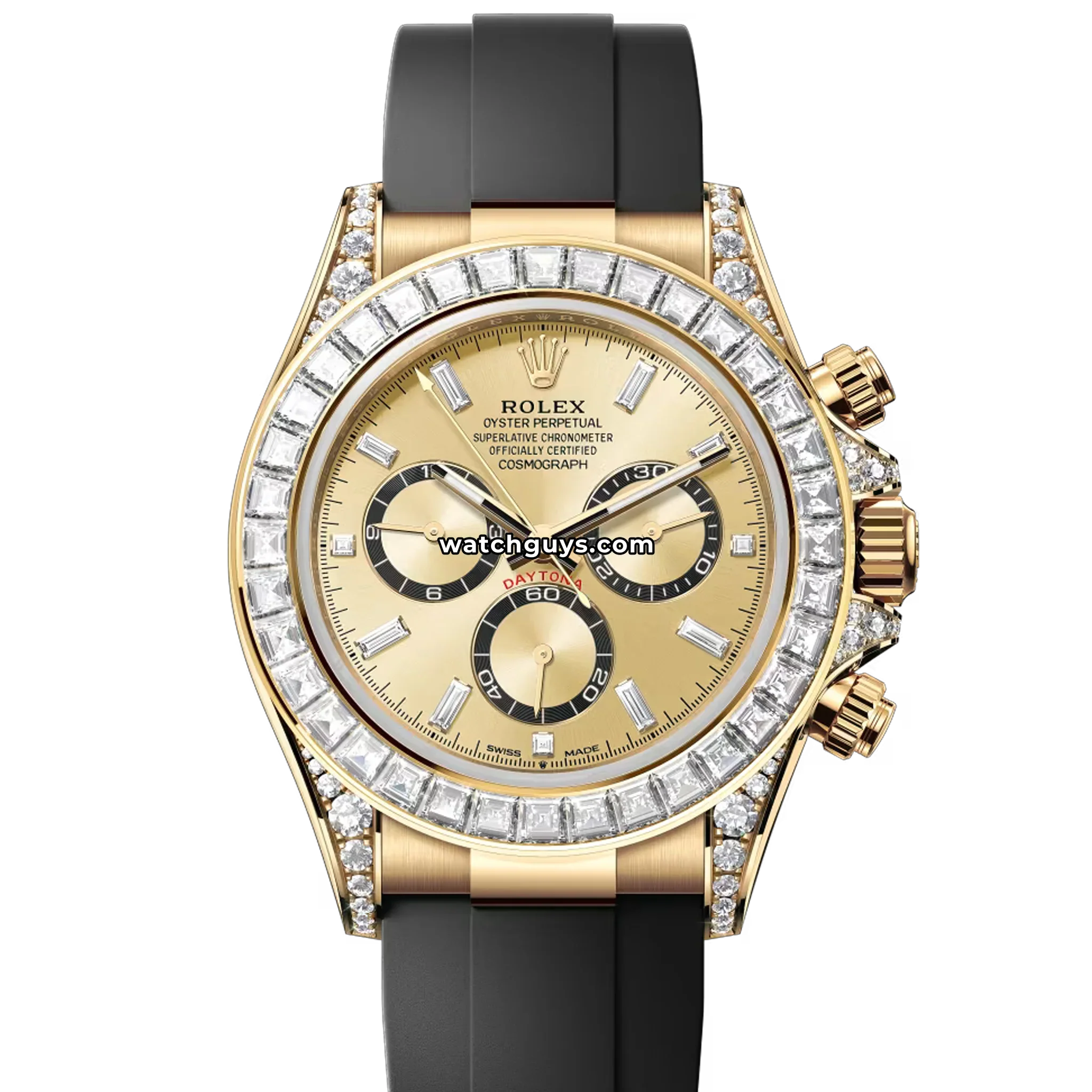 Rolex Daytona 126538TBR Champagne Diamond Oysterflex