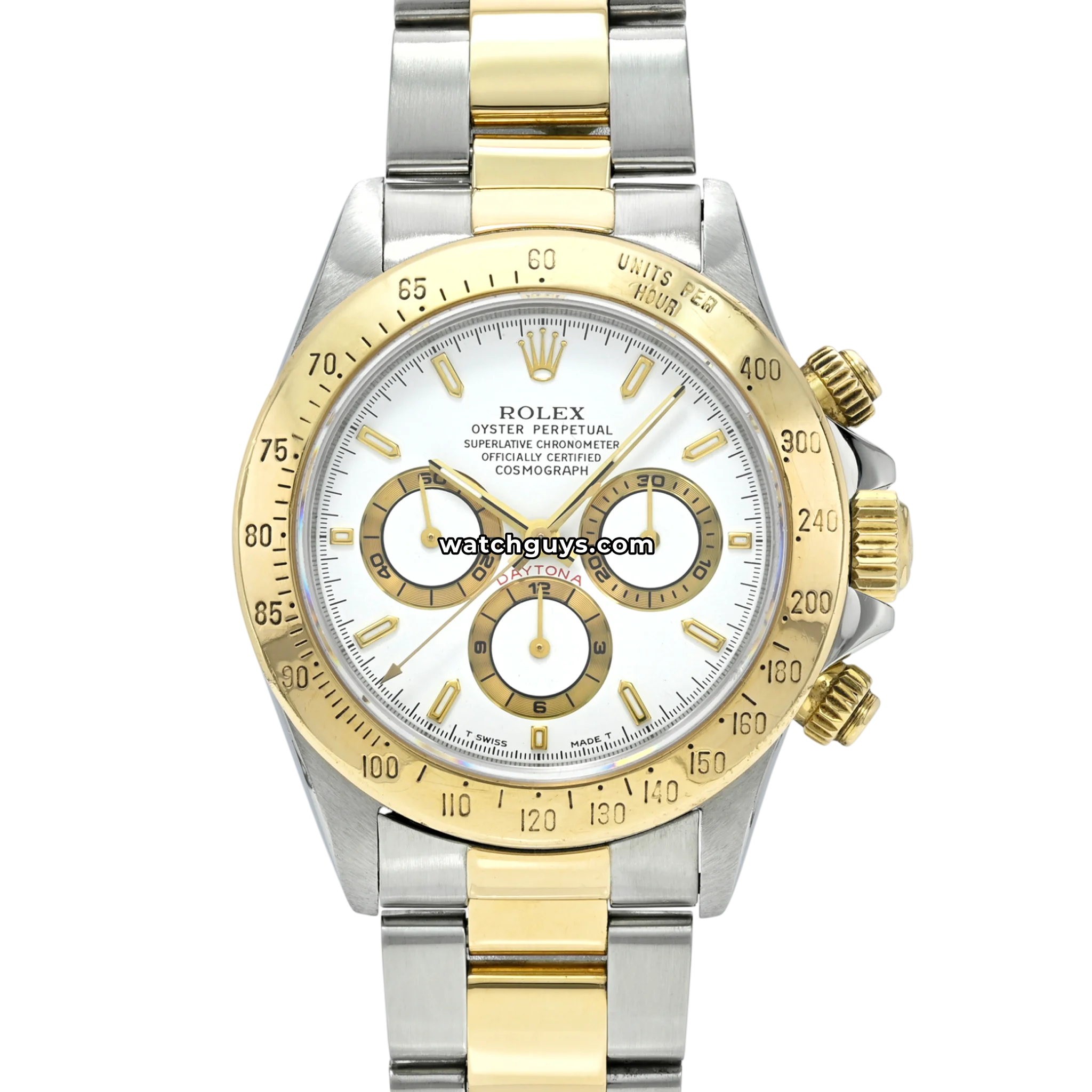 Rolex Daytona Zenith 16523 White