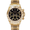 Rolex Daytona Zenith 16528 Black Diamond Oyster
