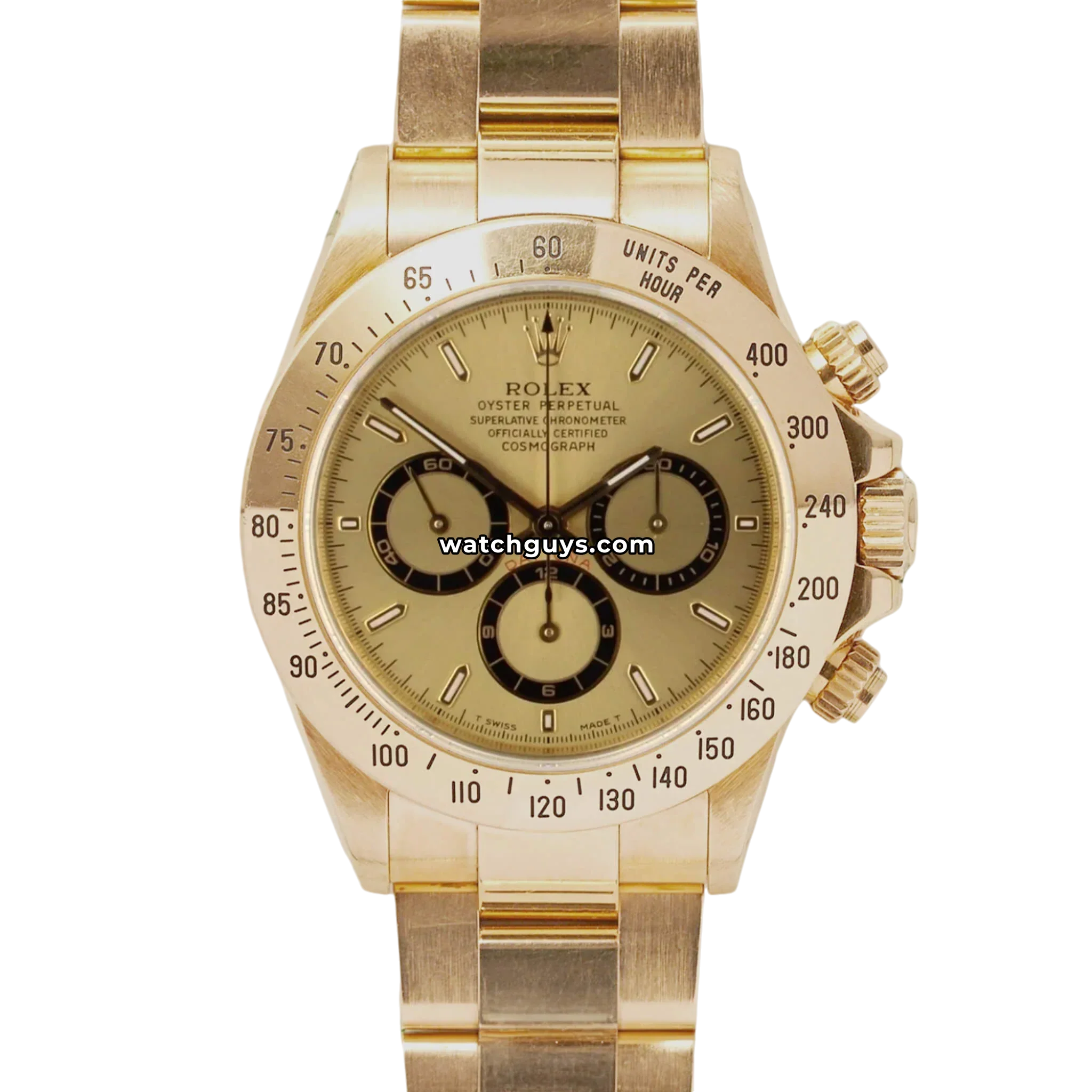 Rolex Daytona Zenith 16528 Champagne