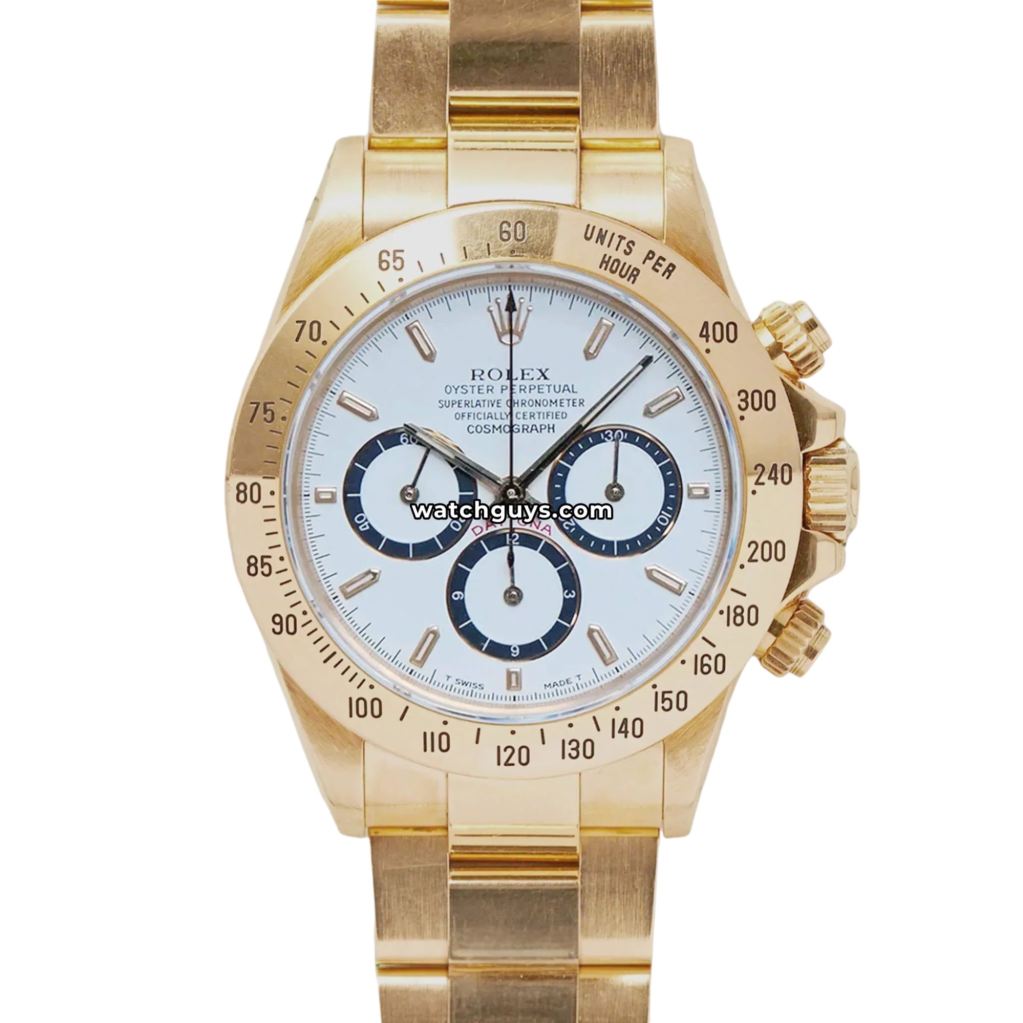 Rolex Daytona Zenith 16528 White Panda