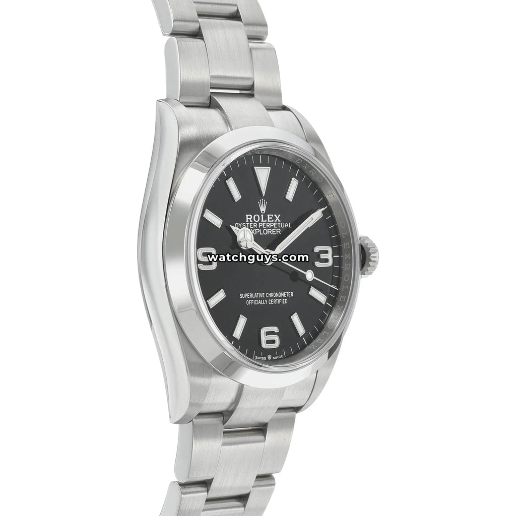 Rolex Explorer 124270 Black Oyster