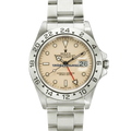 Rolex Explorer II 16550 Cream Rail Dial