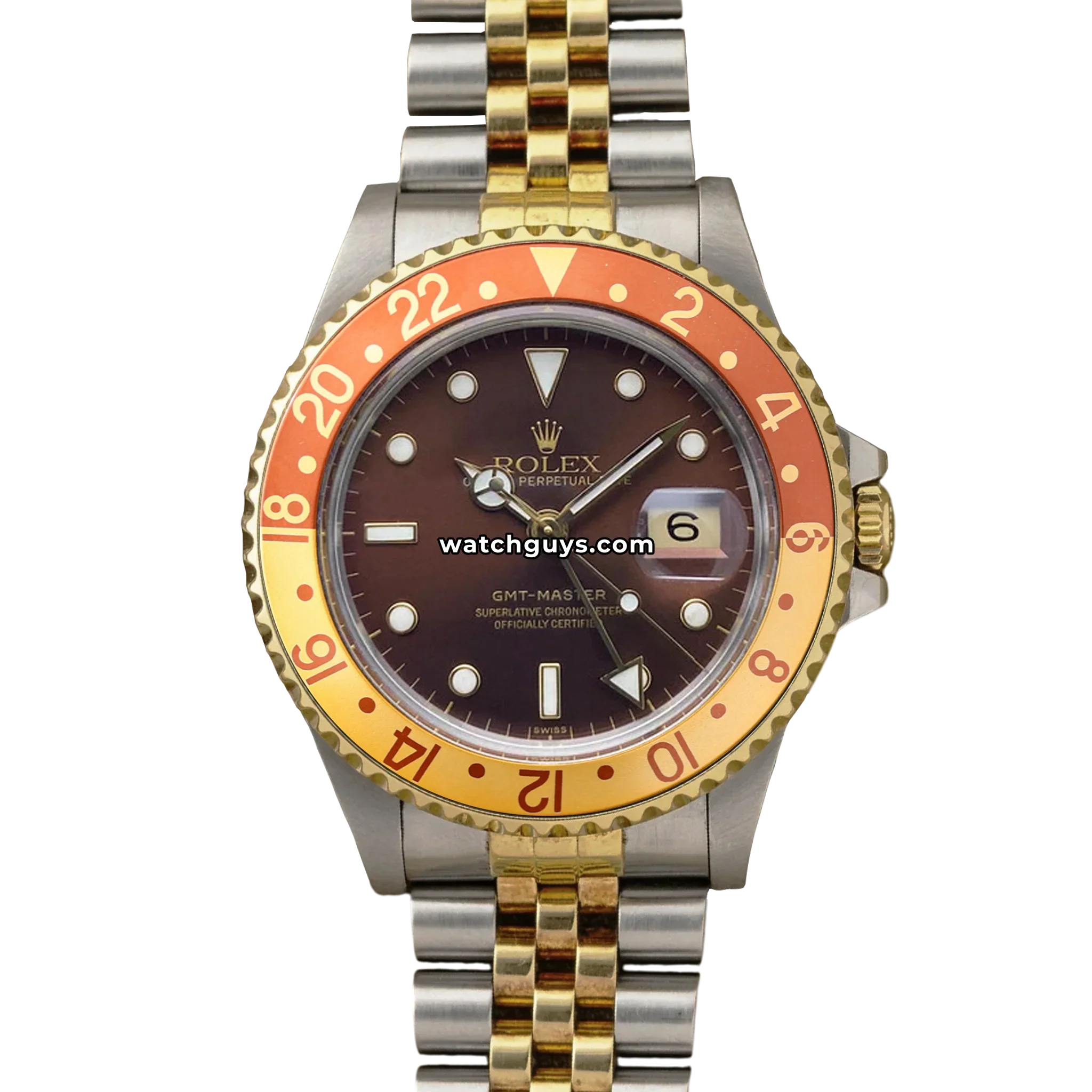 Rolex GMT-Master 16753 Root Beer Jubilee