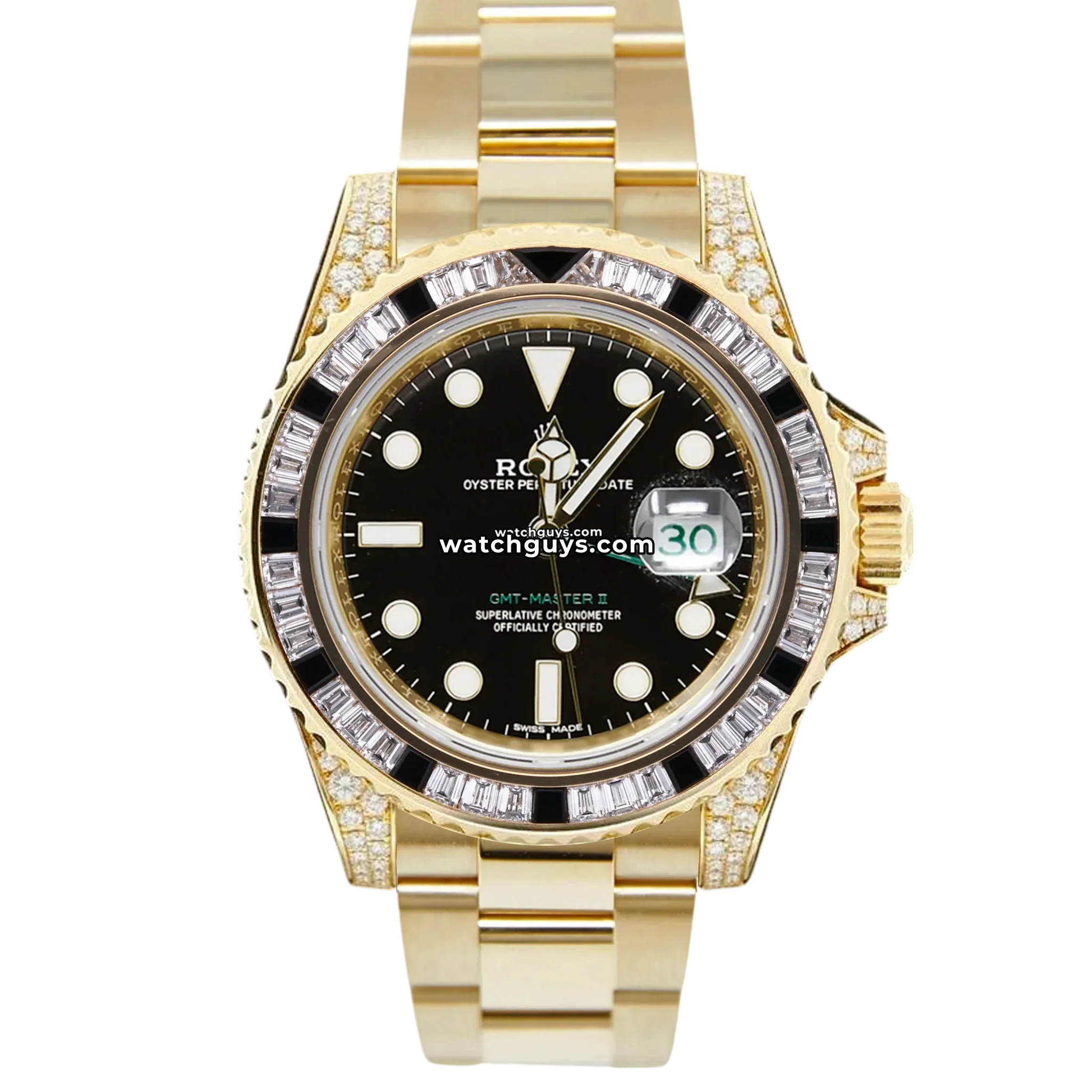 Rolex GMT-Master II 116758SANR 18K Yellow Gold