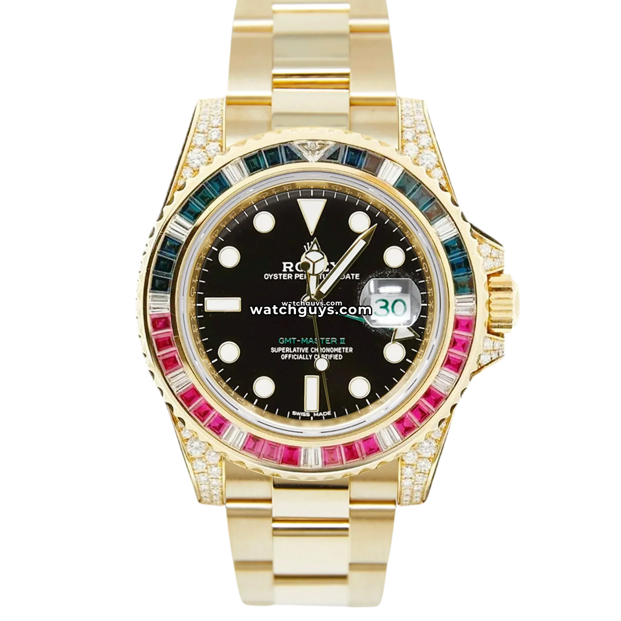 Rolex GMT-Master II 116758SARU 18K Yellow Gold