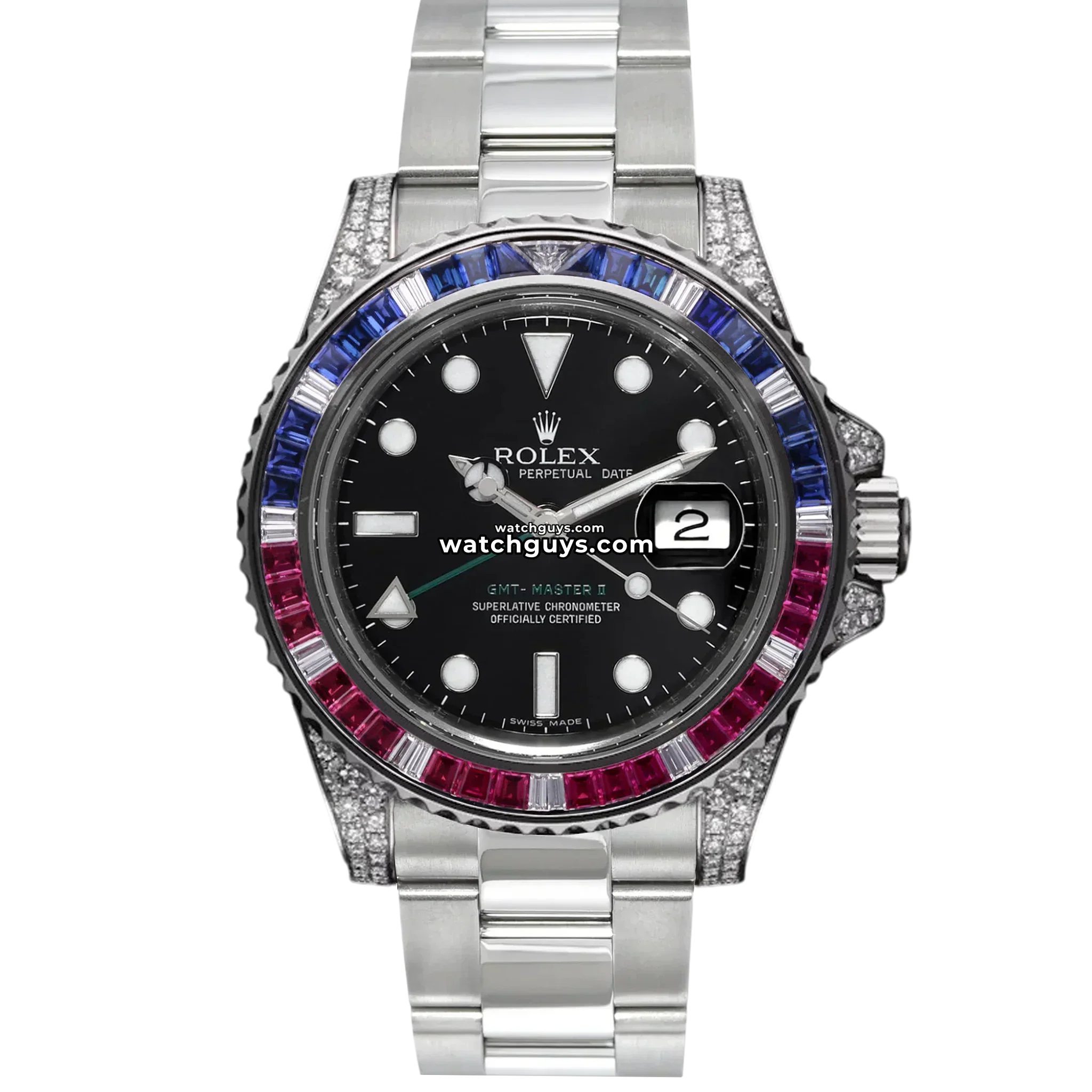 Rolex GMT-Master II 116759SARU 18K White Gold