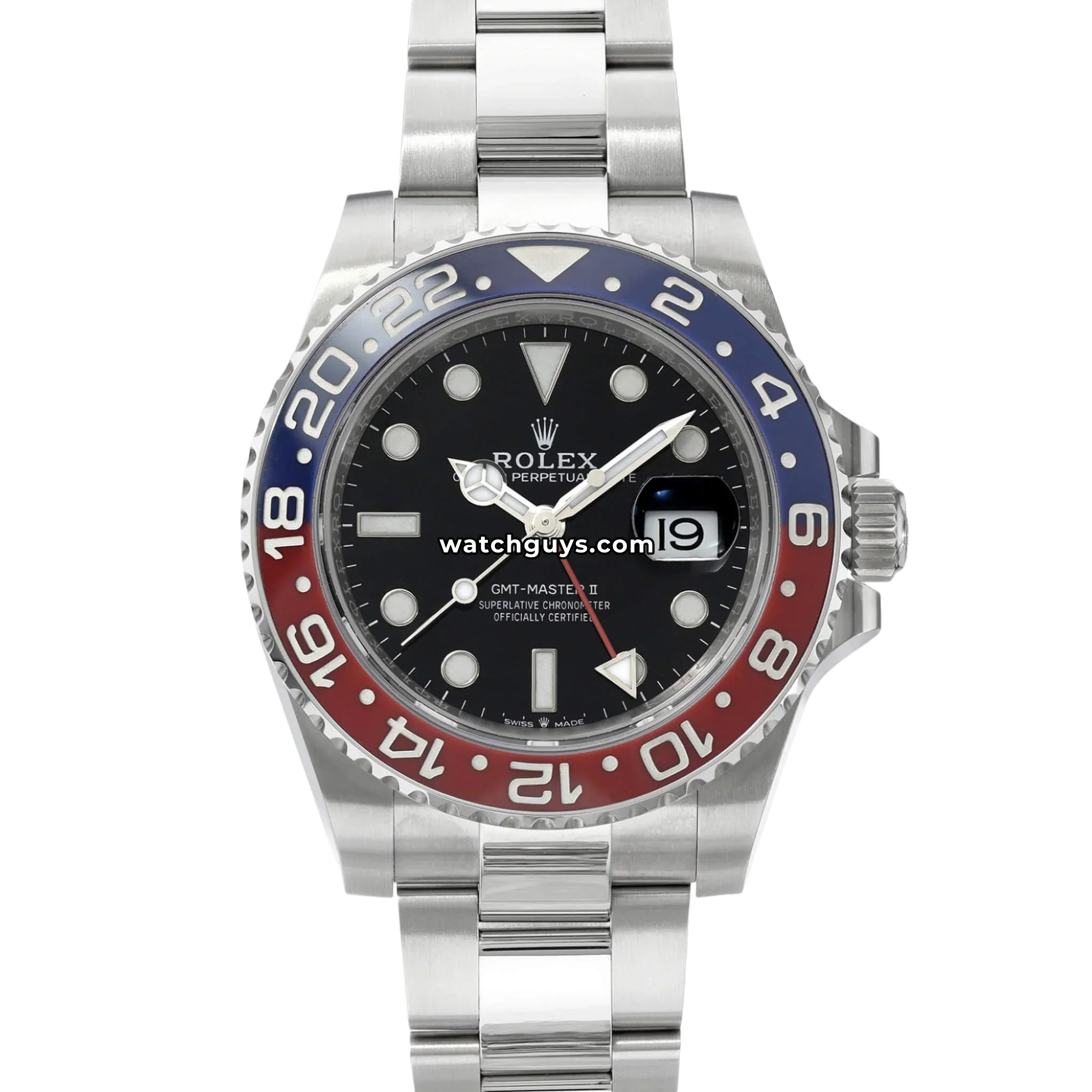 Rolex GMT-Master II 126710BLRO Pepsi Stainless Steel Oyster