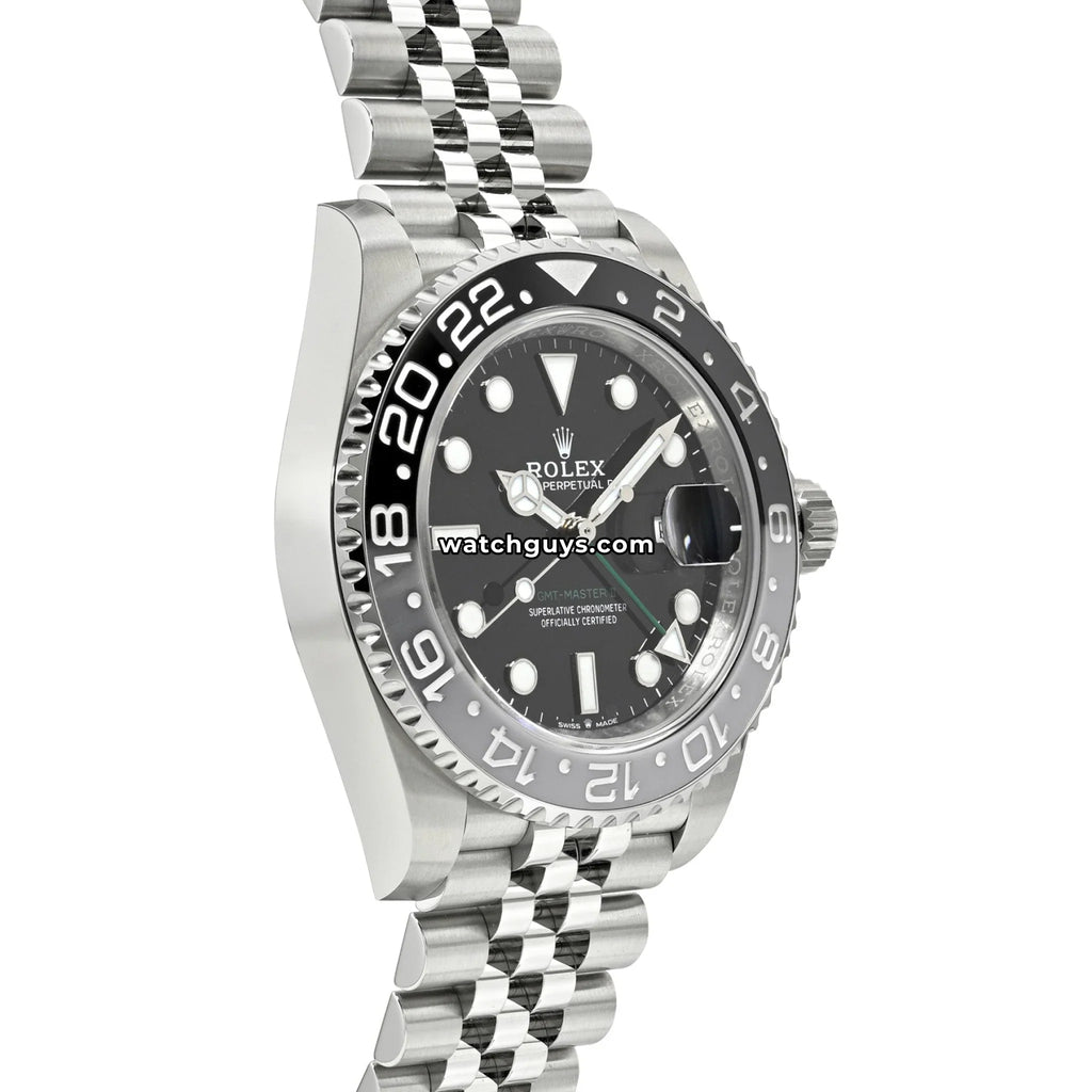 Rolex GMT-Master II 126710GRNR Bruce Wayne Stainless Steel Jubilee