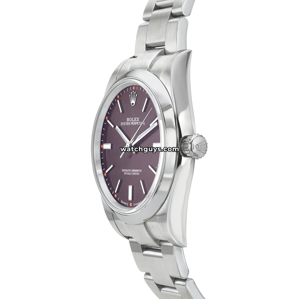 Rolex Oyster Perpetual 114300 Red Grape