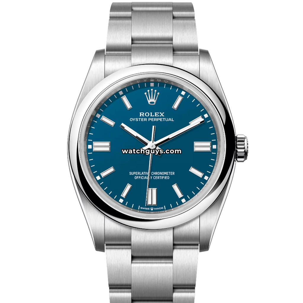 Rolex Oyster Perpetual 126000 Flat Blue