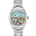 Rolex Oyster Perpetual 277200 Turquoise Celebration Motif