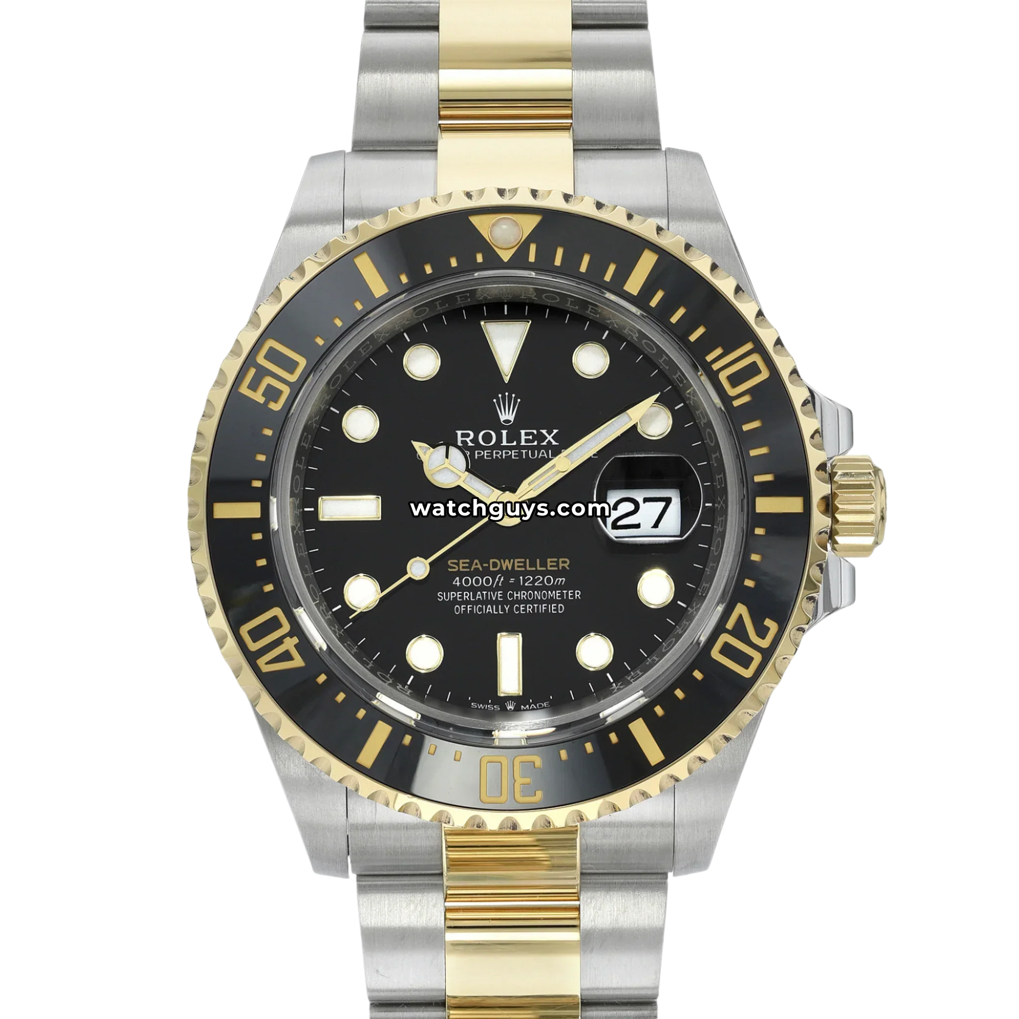 Rolex Sea-Dweller 126603 Black Two Tone Oyster