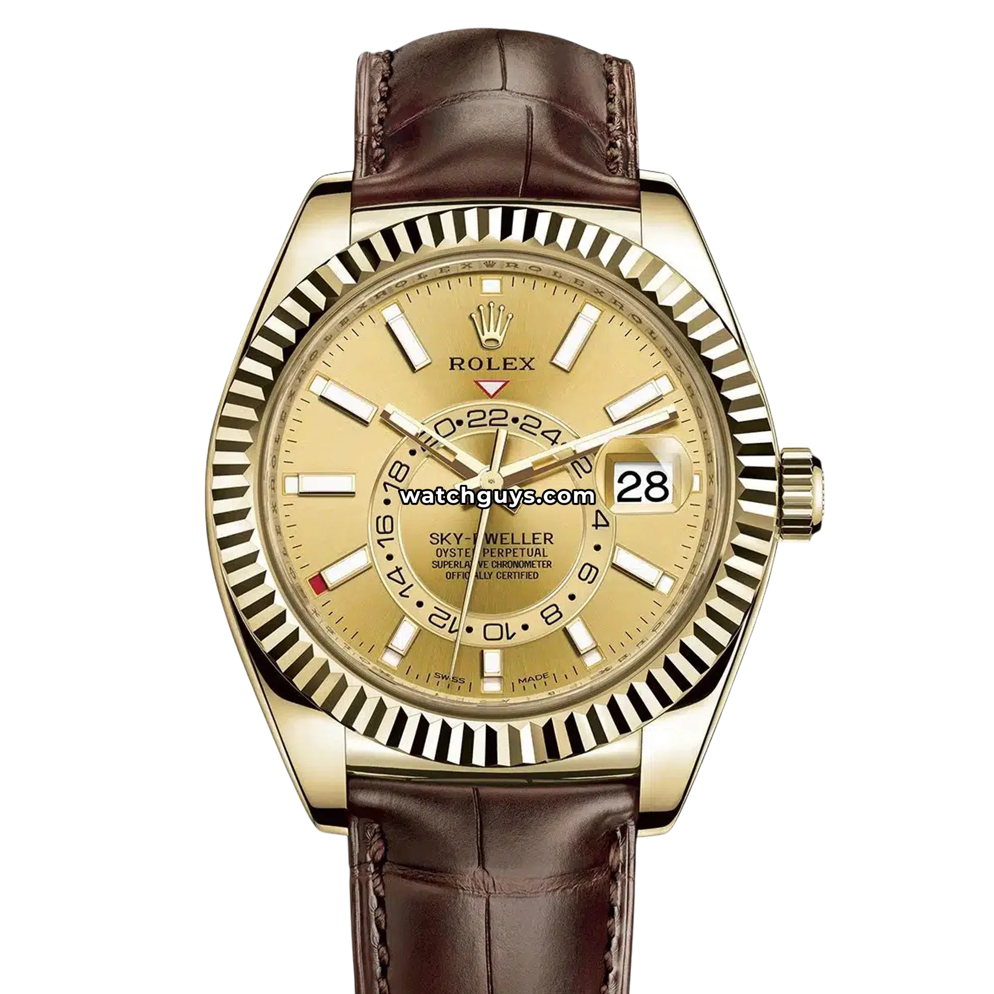 Rolex Sky-Dweller 326138 Champagne Index