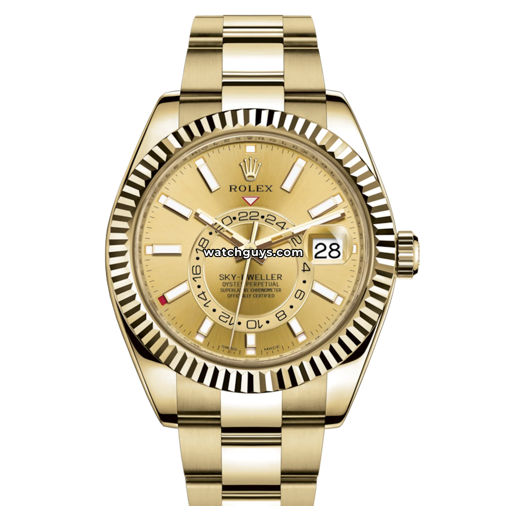 Rolex Sky-Dweller 326938 Champagne Index Oyster