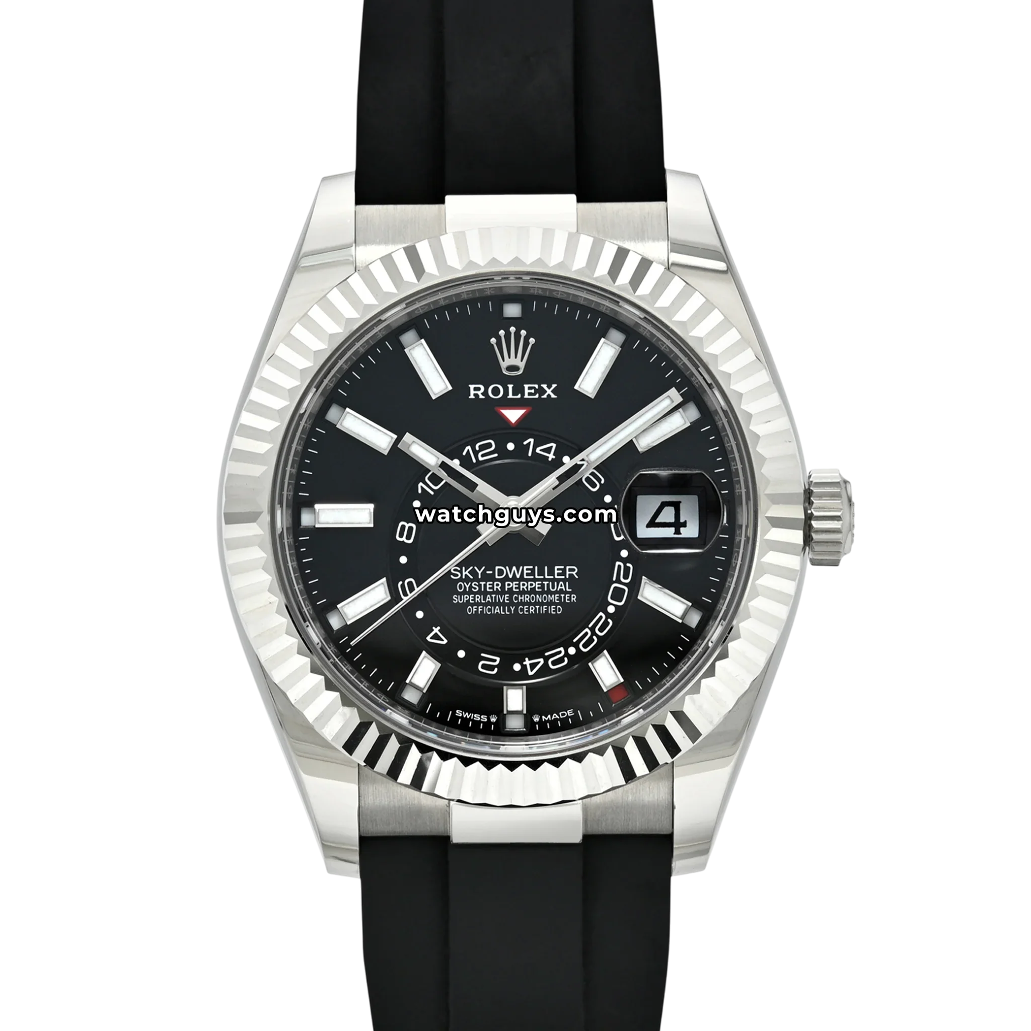 Rolex Sky-Dweller 336239 Oysterflex White Gold