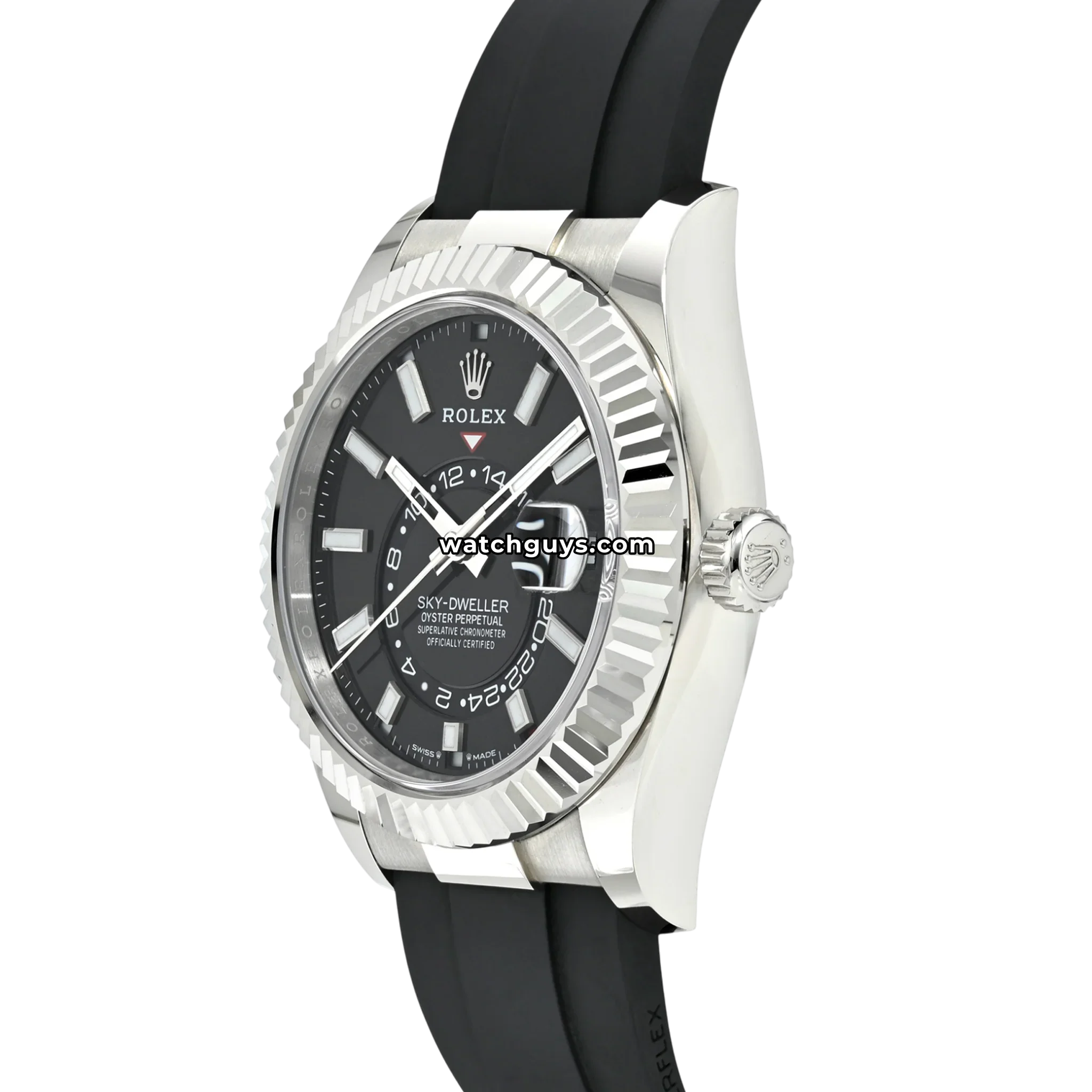 Rolex Sky-Dweller 336239 Oysterflex White Gold
