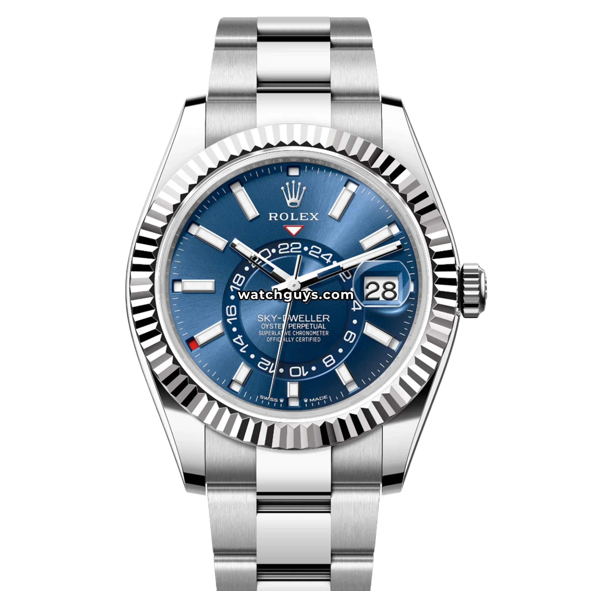 Rolex Sky-Dweller 336934 Blue Stainless Steel Oyster