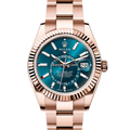 Rolex Sky-Dweller 336935 Everose Blue Green
