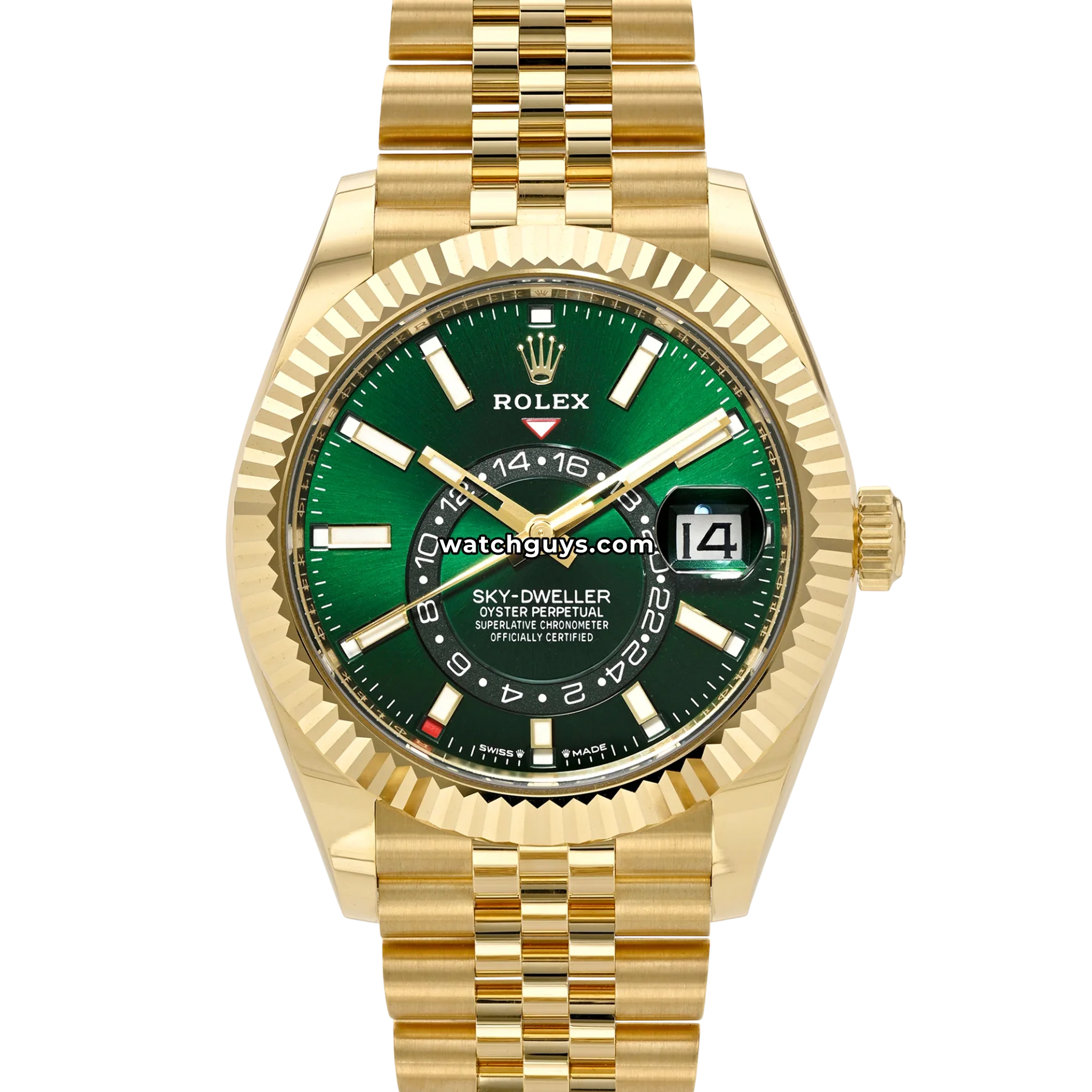 Rolex Sky-Dweller 336938 Green Jubilee