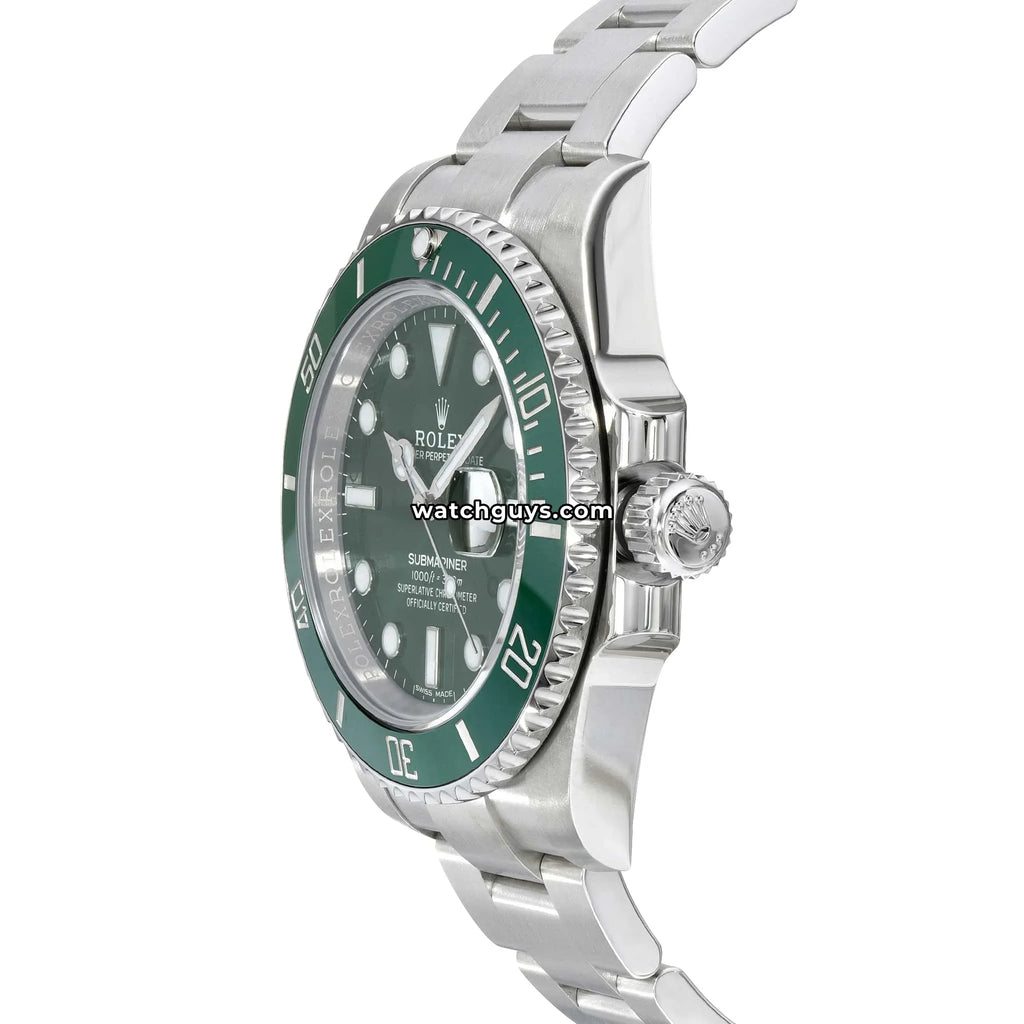 Rolex Submariner 116610LV Hulk Stainless Steel Oyster