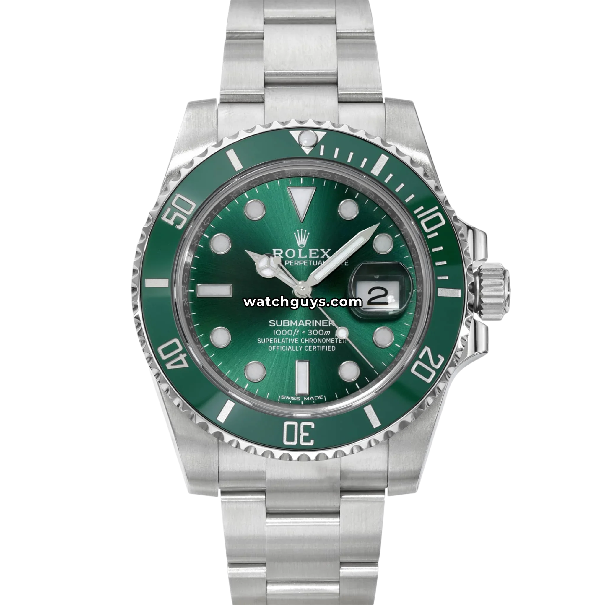 Rolex Submariner 116610LV Hulk