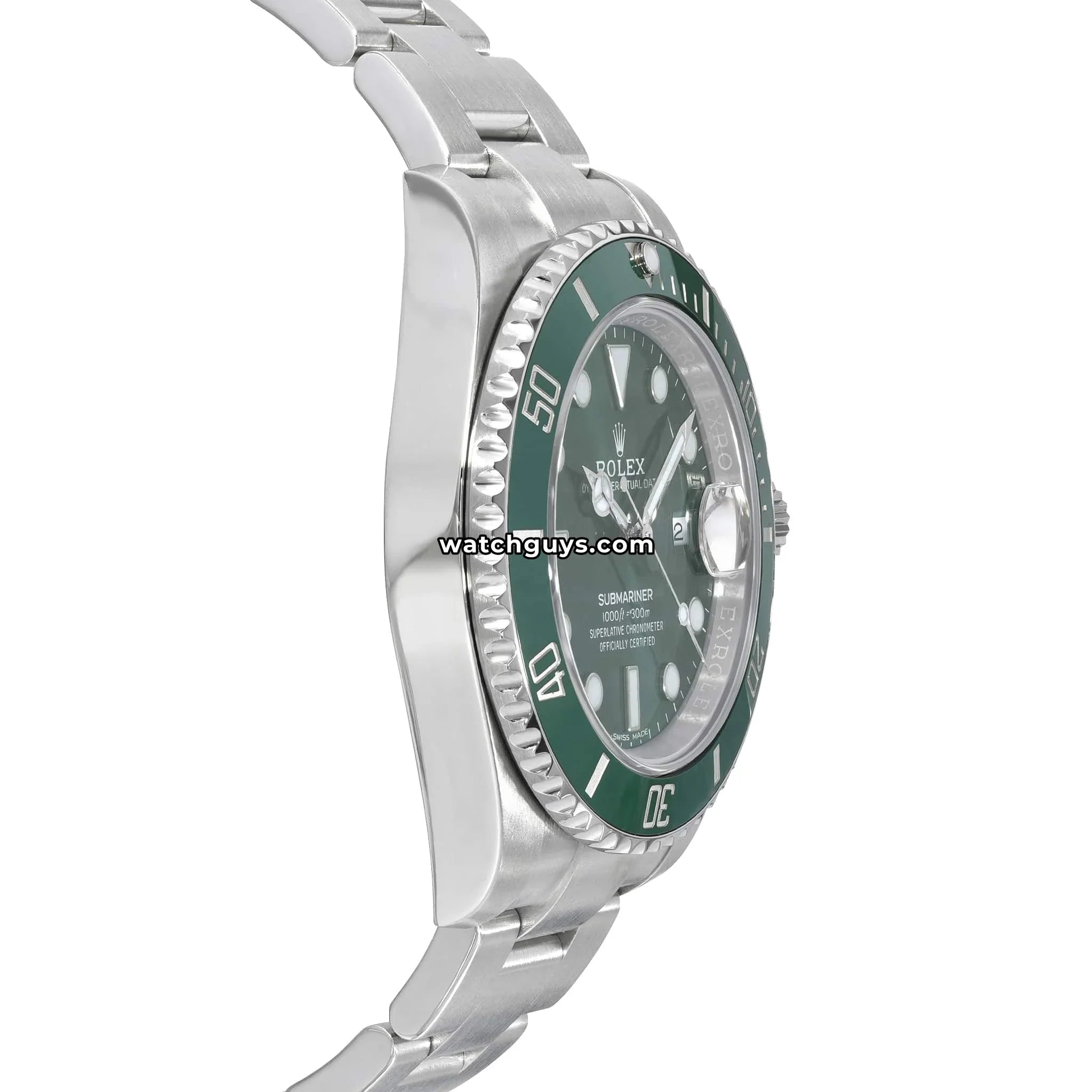 Rolex Submariner 116610LV Stainless Steel Hulk