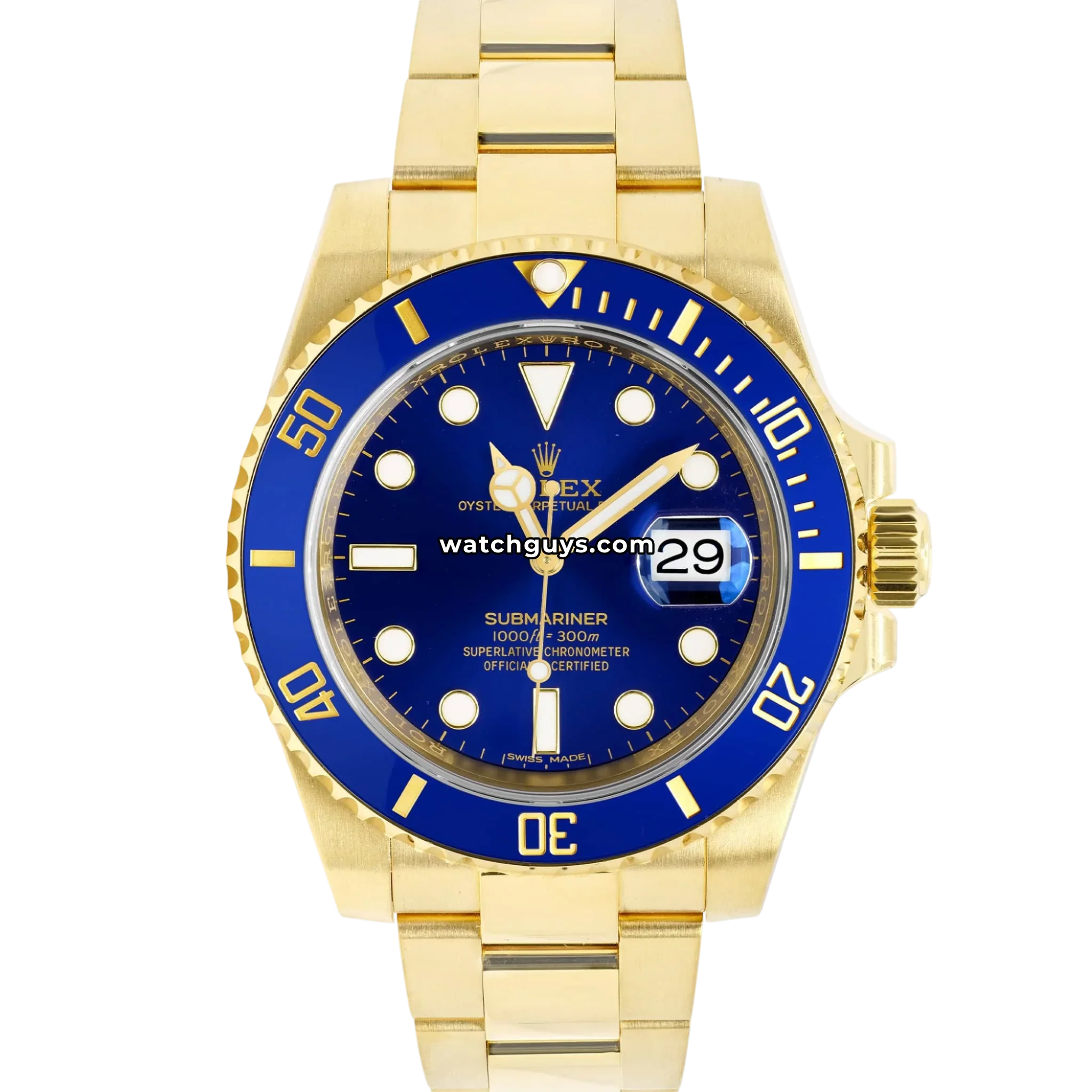 Rolex Submariner 116618LB Blue