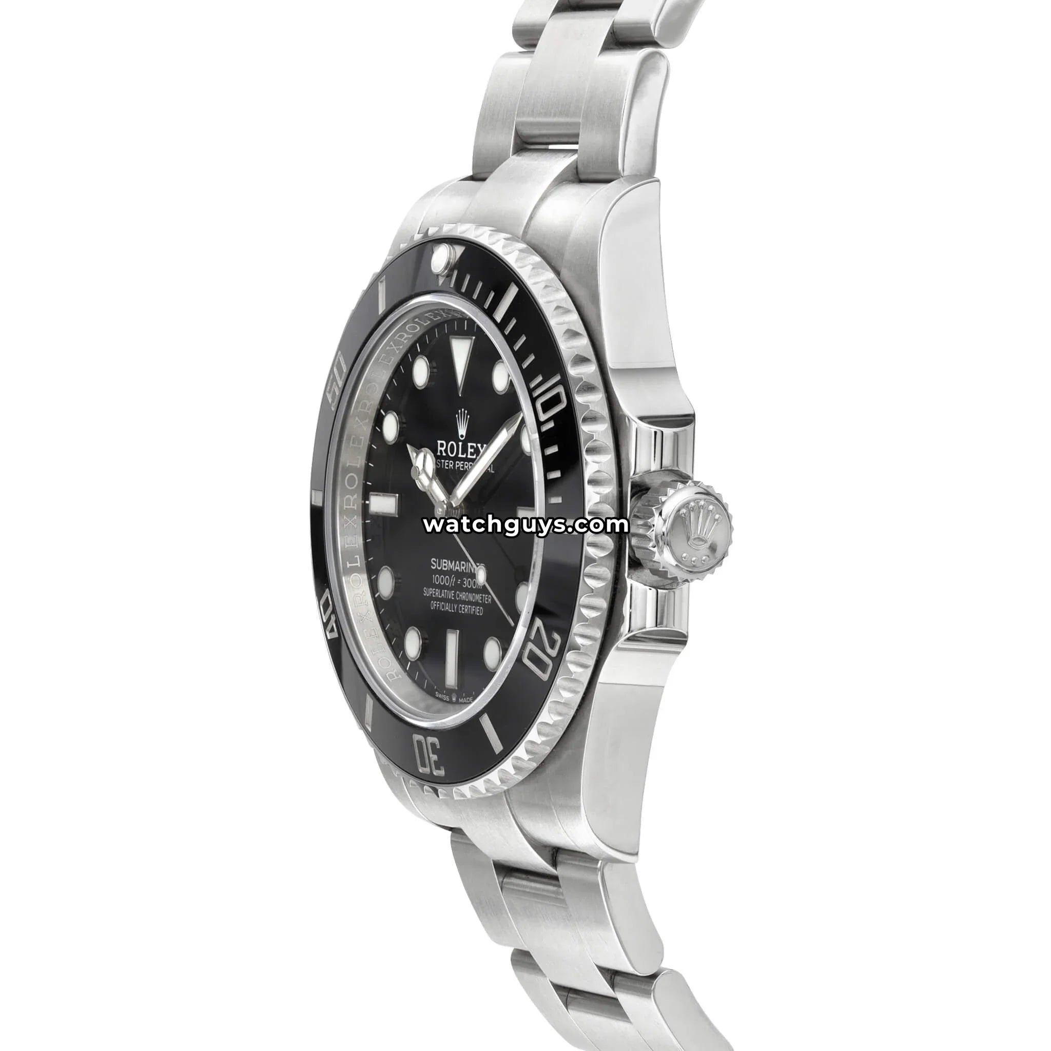 Rolex Submariner 124060 No Date Stainless Steel