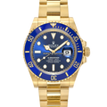 Rolex Submariner 126618LB Blue 18K Yellow Gold