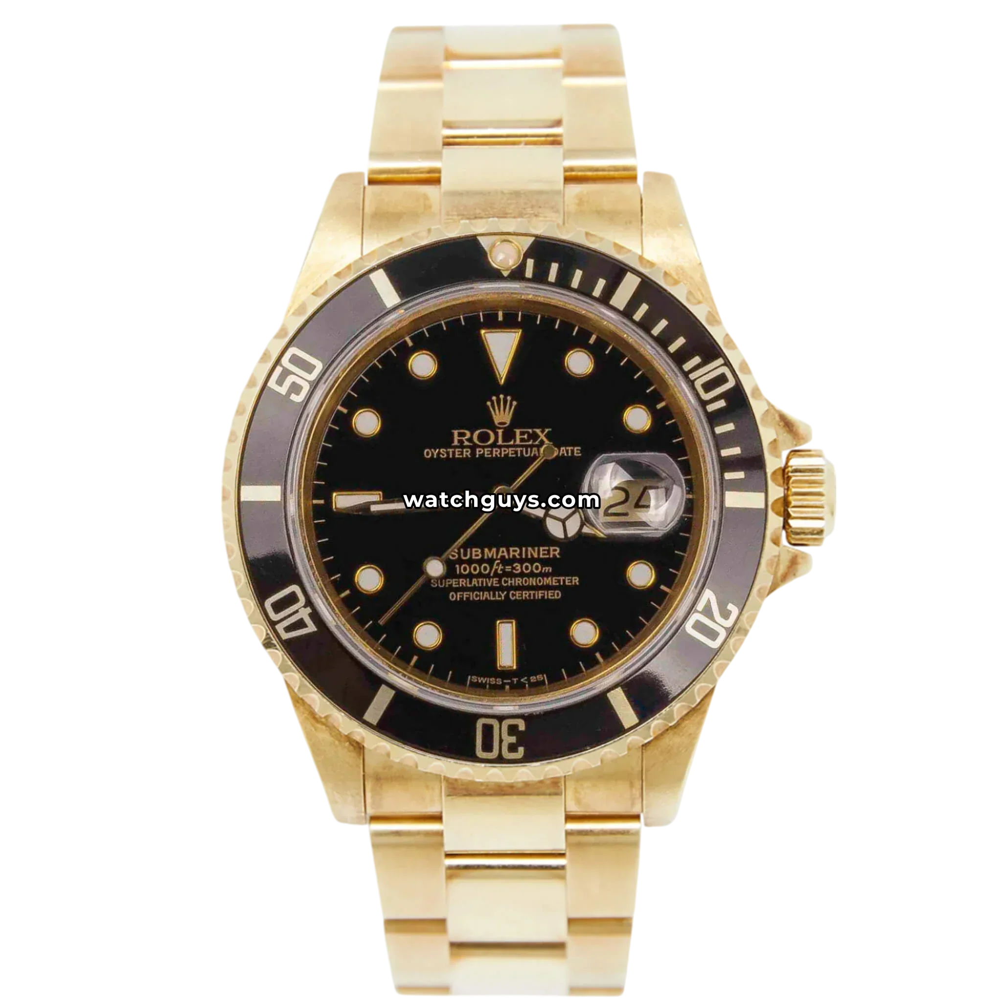 Rolex Submariner 16618 Black
