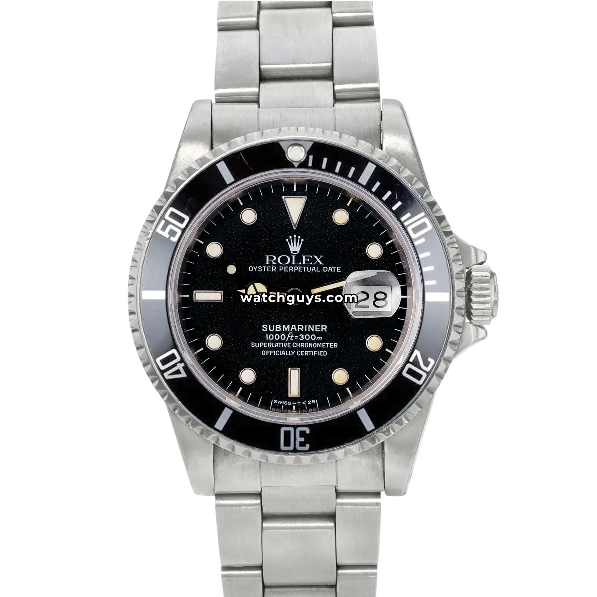 Rolex Submariner 168000 Date "Triple Zero"