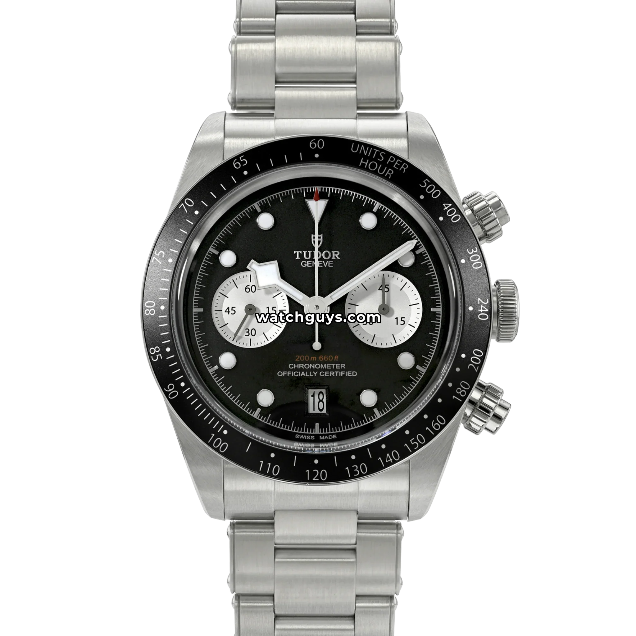 Tudor Black Bay Chrono Black 79360N